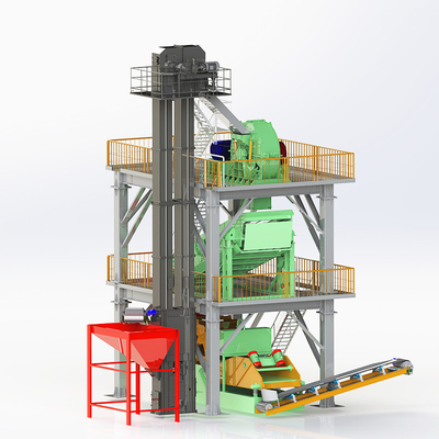 Wet Technology High Performance Sand Making Machine Stationary Installation Method