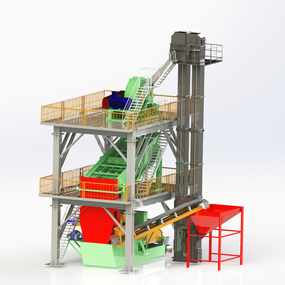 Wet Technology Low Wear M Sand Making Machine with 150-180t/H Capacity