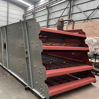 Electricity Powered 	Circular Motion Vibrating Screen In Plant Performance