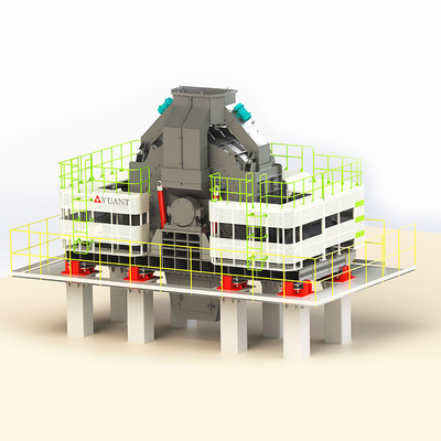 Varied Capacity Horizontal Shaft Impactor Crushing Machine PWS4010