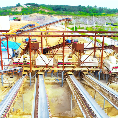 High Capacity Manufactured Sand Plant With Customizable Color Dry Technology