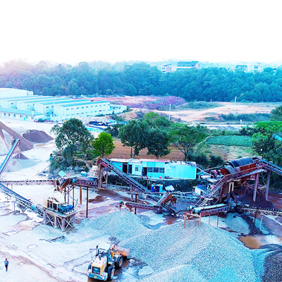 Controllable Grading Manufactured Sand Plant Automated Powered By Electricity