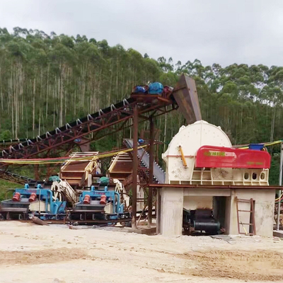 Low Energy Consumption Manufactured Sand Plant Dry Technology ISO Certification