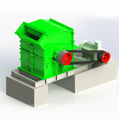 30kw User Friendly Limestone Crushing Plant With Customizable Color